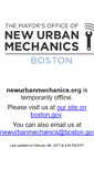 Mobile Screenshot of newurbanmechanics.org